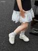 Girls' Breathable Mesh Princess Flower Sports Shoes - Trendy Autumn 2026 Style