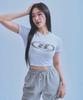 BORN TO WIN W Chrome B Shorts [Melange Grey]