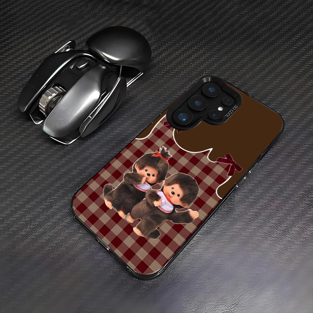 Cartoon M-Monchhichis Phone Case For Samsung S26 S25 Plus S20 S20 Plus S22 Ultra S23 FE S21 Plus S21 Ultra Colorful Cover