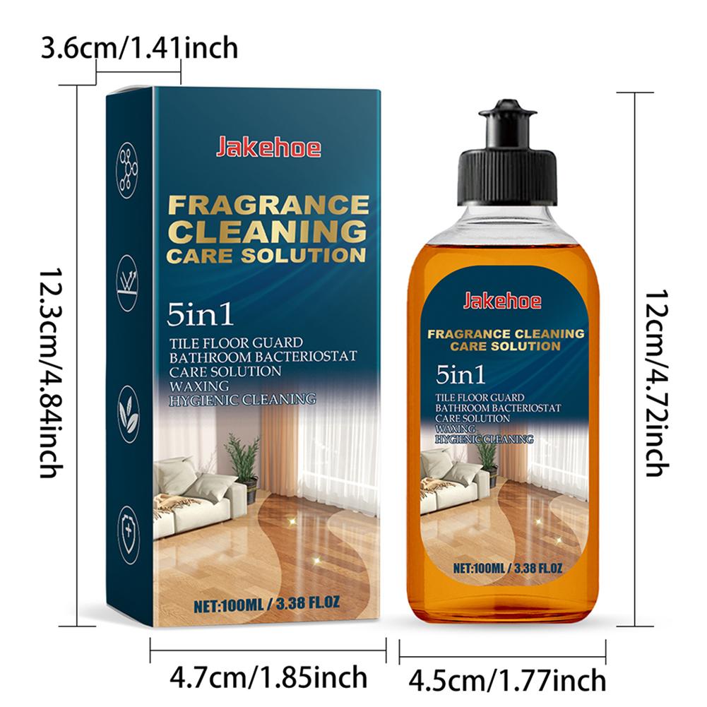 100ML Floor Cleaner Floor Care Multipurpose Cleaner Kitchen Bathroom and Surface Cleaning Product for Household Cleaning Shine