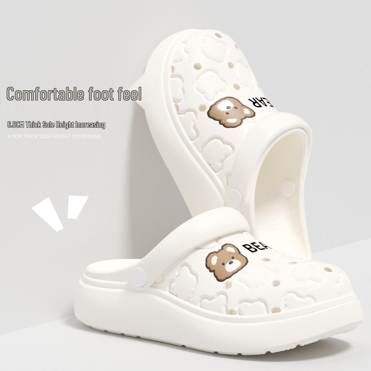 2026 New Style Cartoon Clog Shoes - Free Shipping, Non-Slip, Super Soft Step-on-Poop Feel Slippers for Indoor Outdoor Comfort 36-37