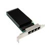 Placa de Rede Gigabit 2.5G 4 Portas RJ45 Para Chip I226 PCI-E X4 Servidor Gigabit Ethernet NIC I226-T4 Para Desktop