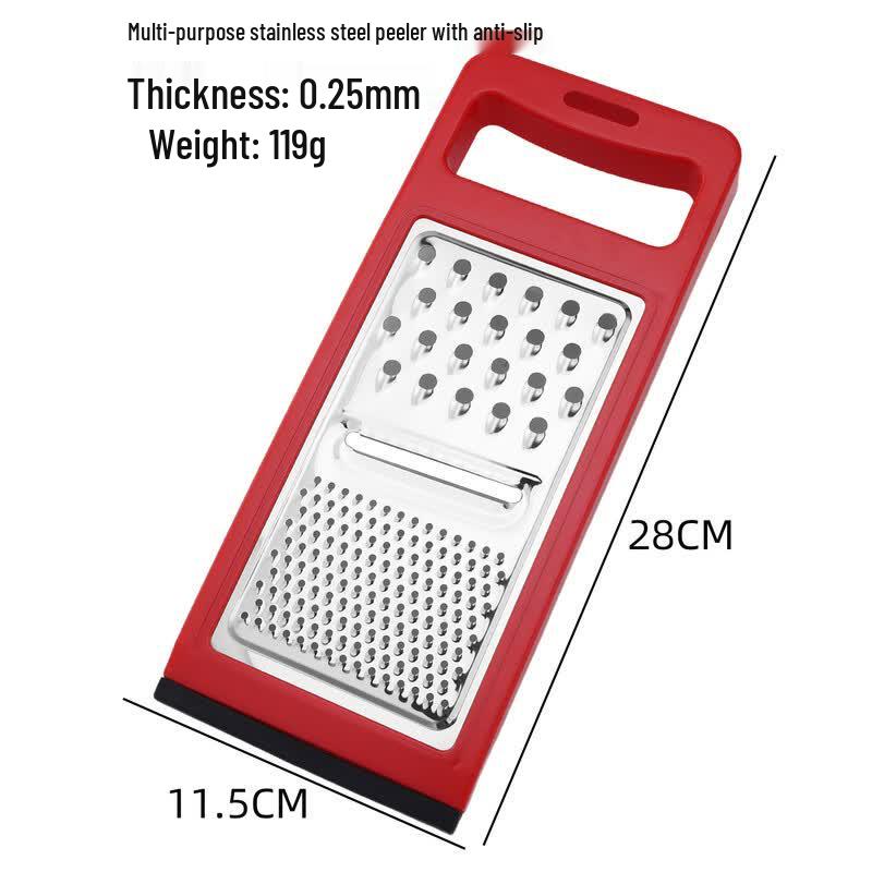 LISM Non-slip Stainless Steel 3-in-1 Grater