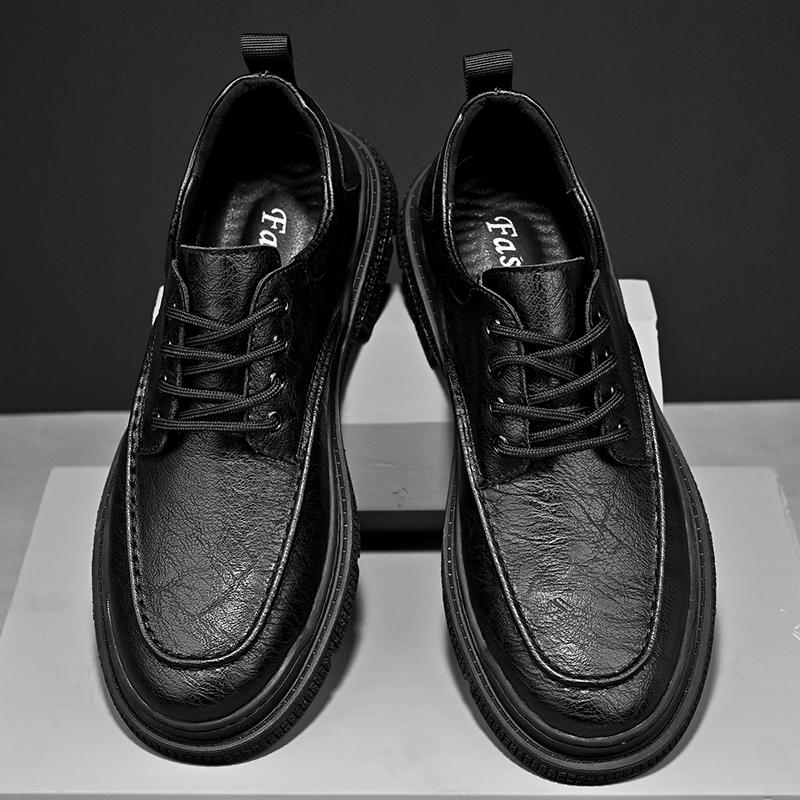 Handmade Retro Genuine Leather Men Shoes Comfortable Casual Leather Shoes Moccasins Man Flats Shoes