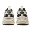 Li-Ning Yunhai Mens Low Top Dad Shoes White Black Retro Thick Sole Cushion Anti Slip Support AGCU305-4