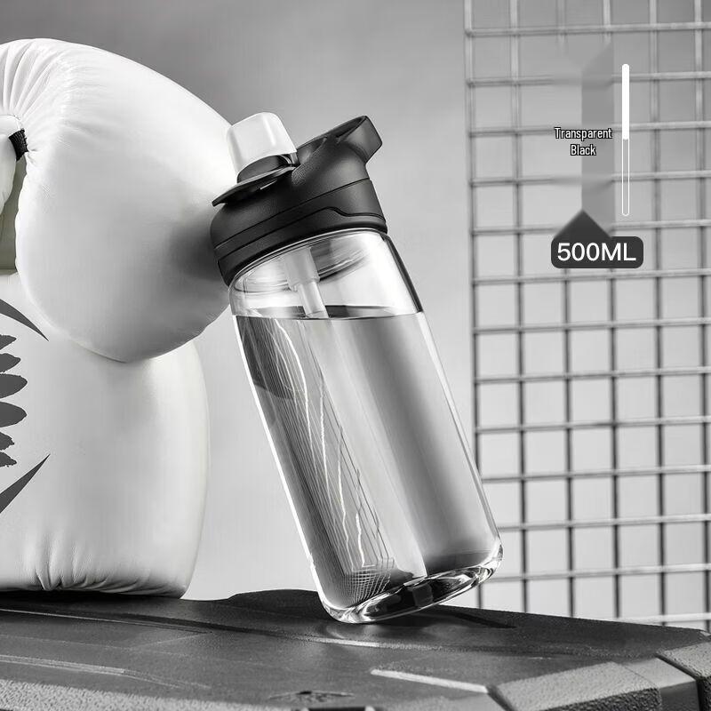 Спортивная бутылка для воды Vanow 500 мл с трубочкой