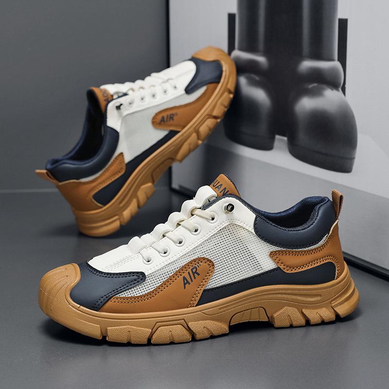 Новые мужские удобные спортивные туфли повседневная обувь корейская версия тренда обувь — фото 5