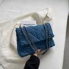 Einfarbige Canvas-Taschen Lässige Canvas-Umhängetaschen mit hoher Kapazität Einzelne Umhängetasche Damen
