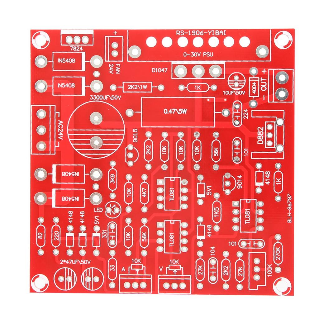 030V 2mA3A Einstellbares DC Stabilisiertes Netzteil für Laborzubehör