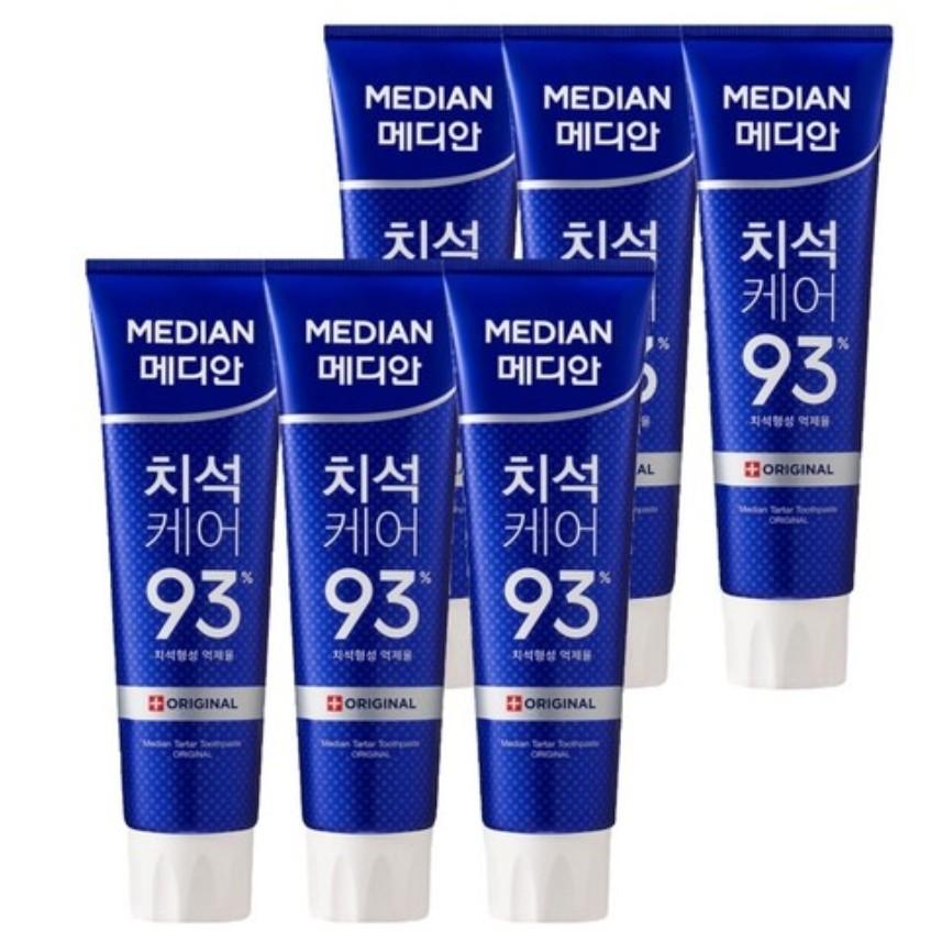 Median Original Toothpaste 120g, Korean Toothpaste