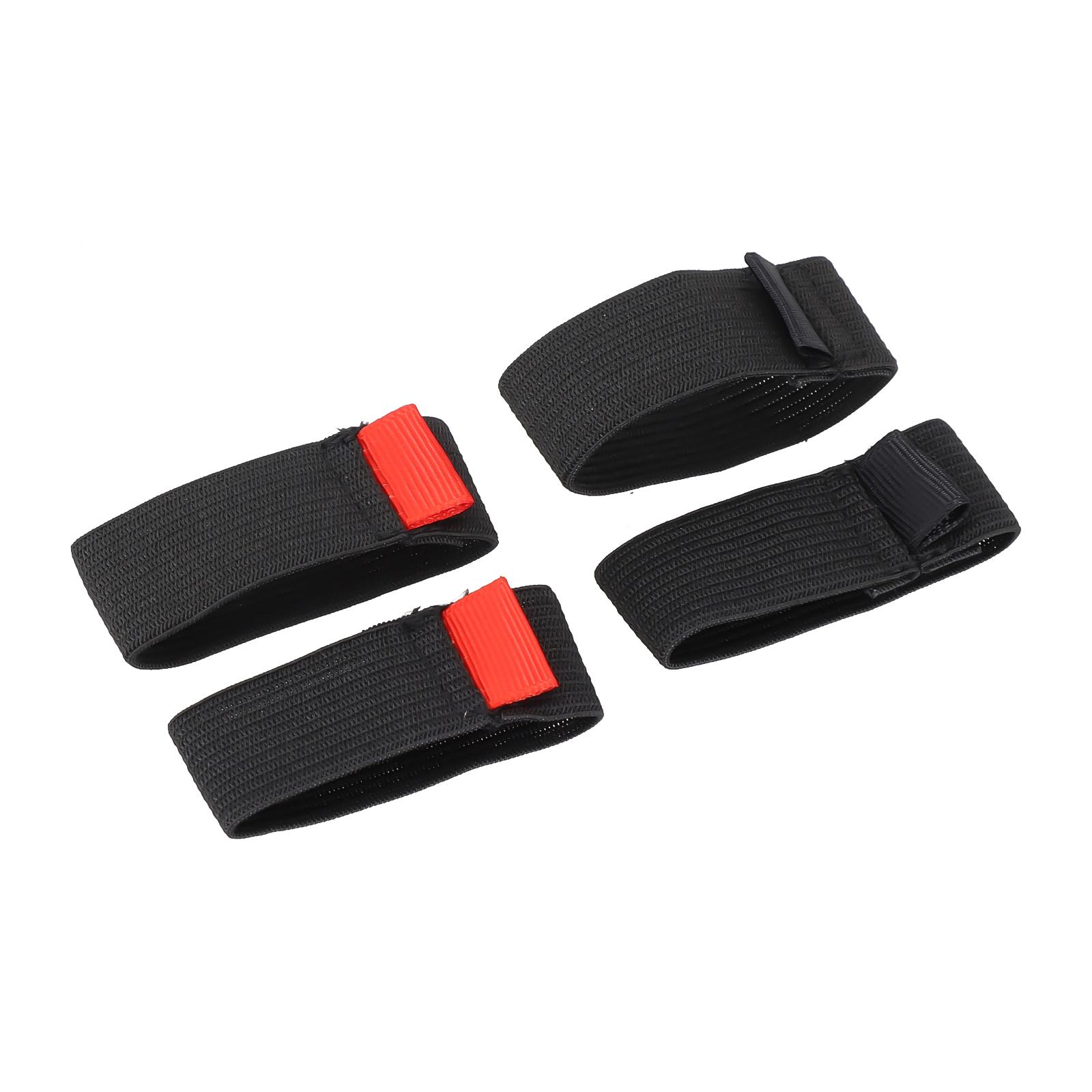 

Reel Spool Wheel 4 Pcs/pack Belt Band Black Elastic Fishing Protection Parts Uk M