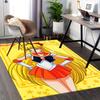 1pc Sailor Moon Anime Cartoon Design Office Chair Mat Non-Slip Carpet for Home Decor, Suitable for All Seasons, Ideal As a Gift for Holidays and Every