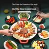 ZISIZ Round Electric Griddle
