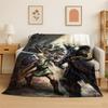 Classic Z-Zelda Cartoon Games Soft Flannel Throw Blanket,Cozy Blanket for Bed,Couch,Sofa,Bedroom,Living Room,Picnic Kids Camping