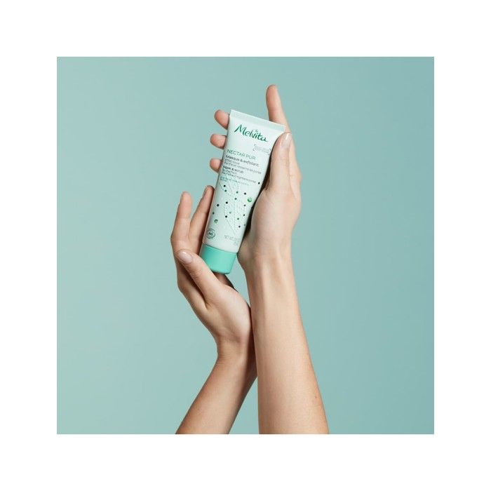 Exfoliating Mask - Melvita - Nectar Pur - 75ml - Combination To Oily Skin - Purifying