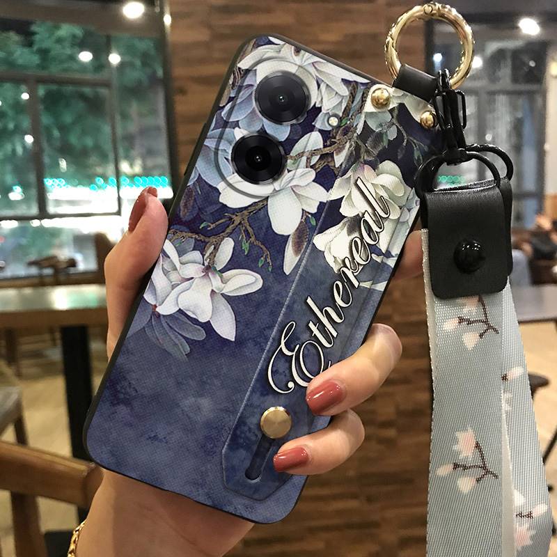 

Anti-knock Dirt-resistant Phone Case For Redmi A5 4G/Xiaomi Poco C71 4G Back Cover Fashion Design Flower Wristband Ring Redmi A5 4G/Xiaomi Poco C