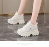 22 nouvelles petites baskets décontractées d'automne à semelles épaisses pour augmenter la taille, style papa, muffin