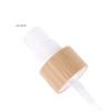 1Pc Eco-Friendly Bamboo Plastic Skincare Packaging Bottle Pump Lid 18-410 20-410 24-410 Wooden Cover Lotion Caps Spray Top