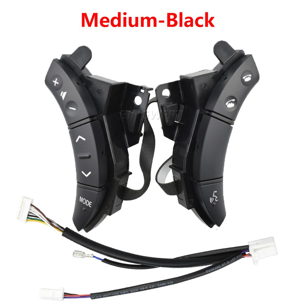 Auto Parts Multi-function Steering Wheel Control Switch Buttons For Toyota Land Cruiser Prado 120 2004-2009 75B037