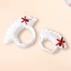 Cats Cosplay Hat With Dumpling  Soft   Holidays And Celebration Cosplay Headwear Pet Hat   Small Animal