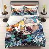 Demon Slayer: Kimetsu No Yaiba Anime Home Bedroom Comforte Nordic polyester material suitable for children and adults