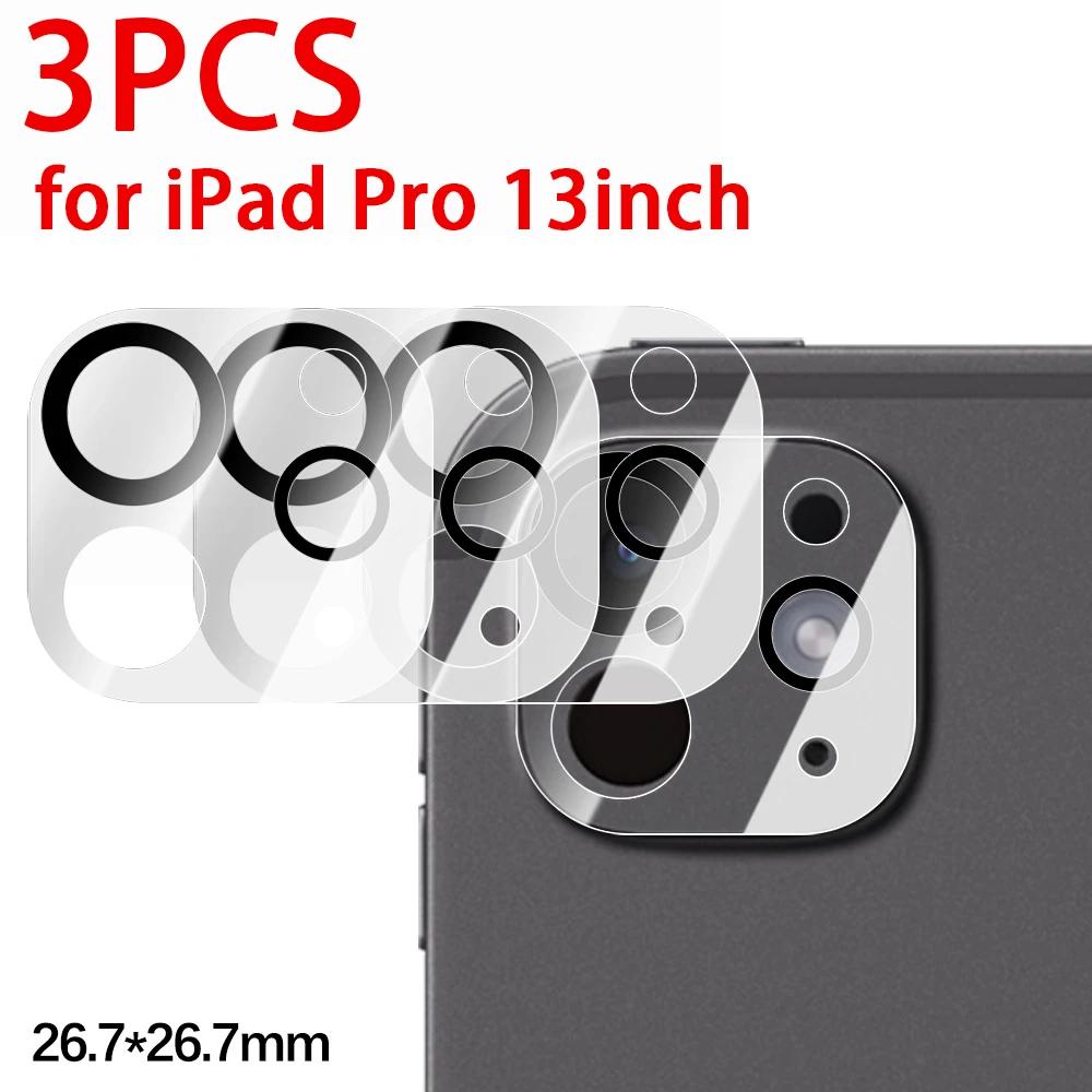 3PCS Tempered Glass Lens Films for Apple IPad Pro 11inch 13inch Transparent 9H Hardness Camera Protectors for IPad Pro 2026