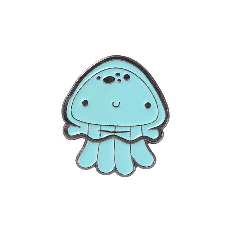Trendy Marine Animal Brooches: Starfish, Seahorse, Hippocampus Badges