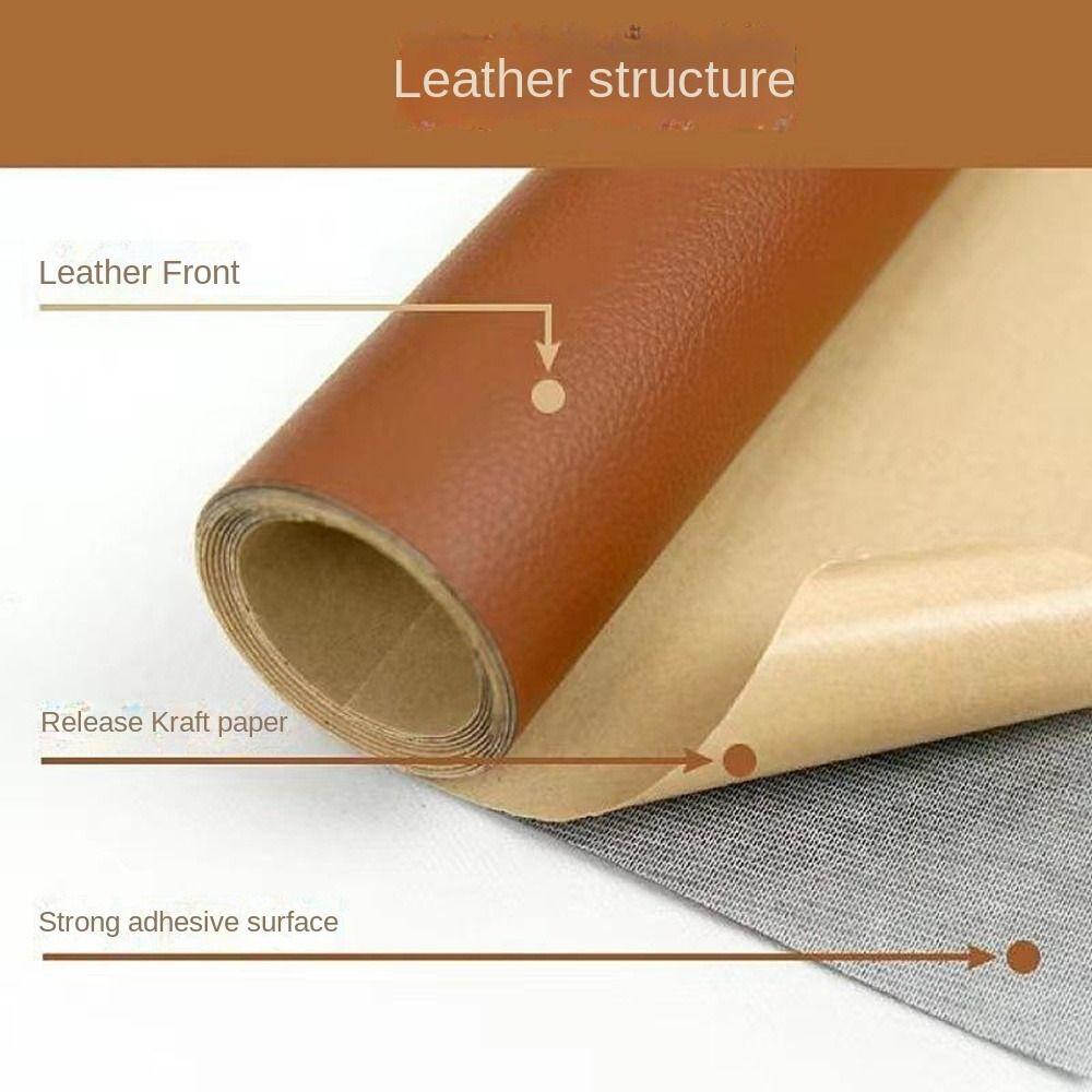 Dust-proof Leather Repair Patch Tape Self Adhesive Home Sheets Sticker Patches  Chair