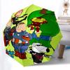 Family Guy Cartoon pattern, automatic folding umbrella, portable and foldable design, 8 ribs, a Christmas or birthday gift.