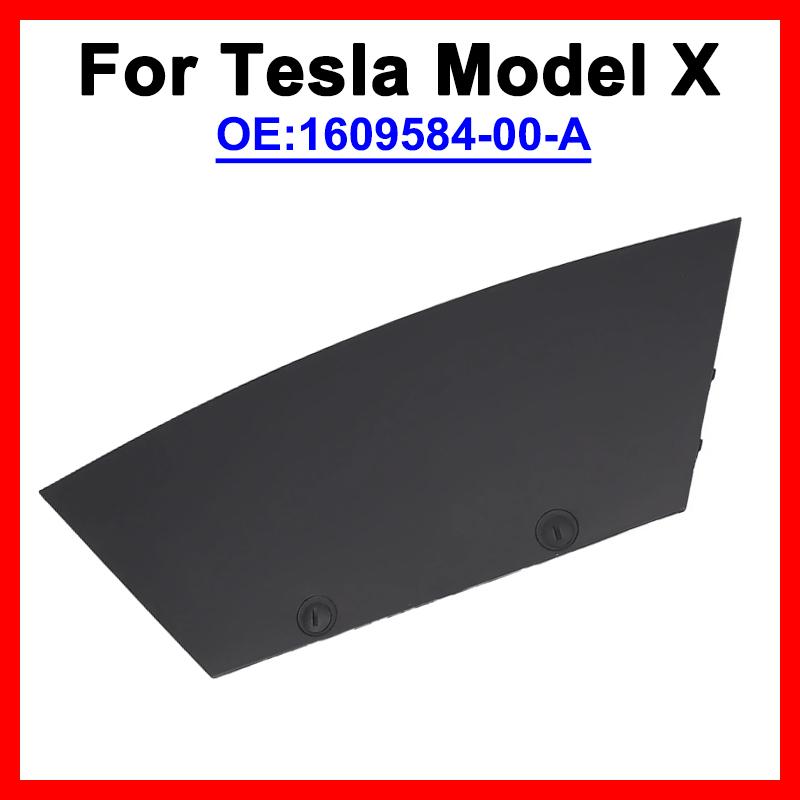 1609584-00-A For Tesla Model X 2021-2023 Cap Tow Hitch Cover Replacement 160958400A Accesorios Rear Trailer Hook Bumper Cover
