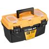 15/12 Inch Hardware Tools box, Plastic Thick Combination Suitcase Electrician Carpenter Electric Drill Storage Box