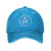 Stars Treks Starfleet ComUnisexd Hologram Fill Sun Baseball Cap  Unisex Adult Spring Fashion Tennis Skate Sunscreen Baseball Caps