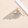 Sturdy Alloy Heart Shape Brooch Multiple Tassels Exaggerated Styles Color Block Fashion Accessory