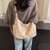 Popular New Solid Color Simple Large Capacity Fashion Daily Spring and Summer Casual Shoulder Bag Messenger Bag