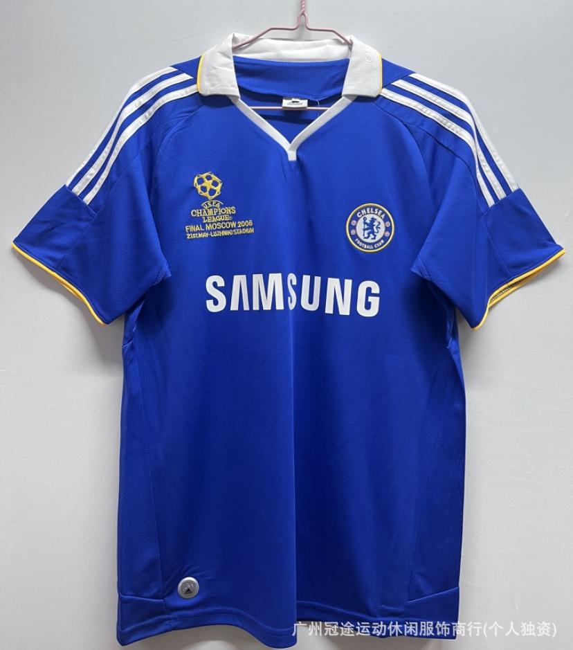 Retro Football Jersey Old Collection Club Manchester United, Real Madrid AC Short-sleeved Long-sleeved Football Uniform Can Be Printed