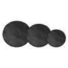 24/32/36inch Fire Pit Mat Round Heat Resistant Portable Fireproof Floor Protective Mat for BBQ