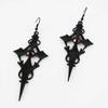 Women Cross Earrings Gothic Punk Jewelry Accessories