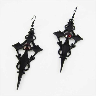 Women Cross Earrings Gothic Punk Jewelry Accessories