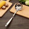 Yousheng Soup Ladle Stainless Steel Strainer Ladle Slotted Hot Pot Ladle Kitchen Strainer Scoop for Soup Noodles Cooking Serving