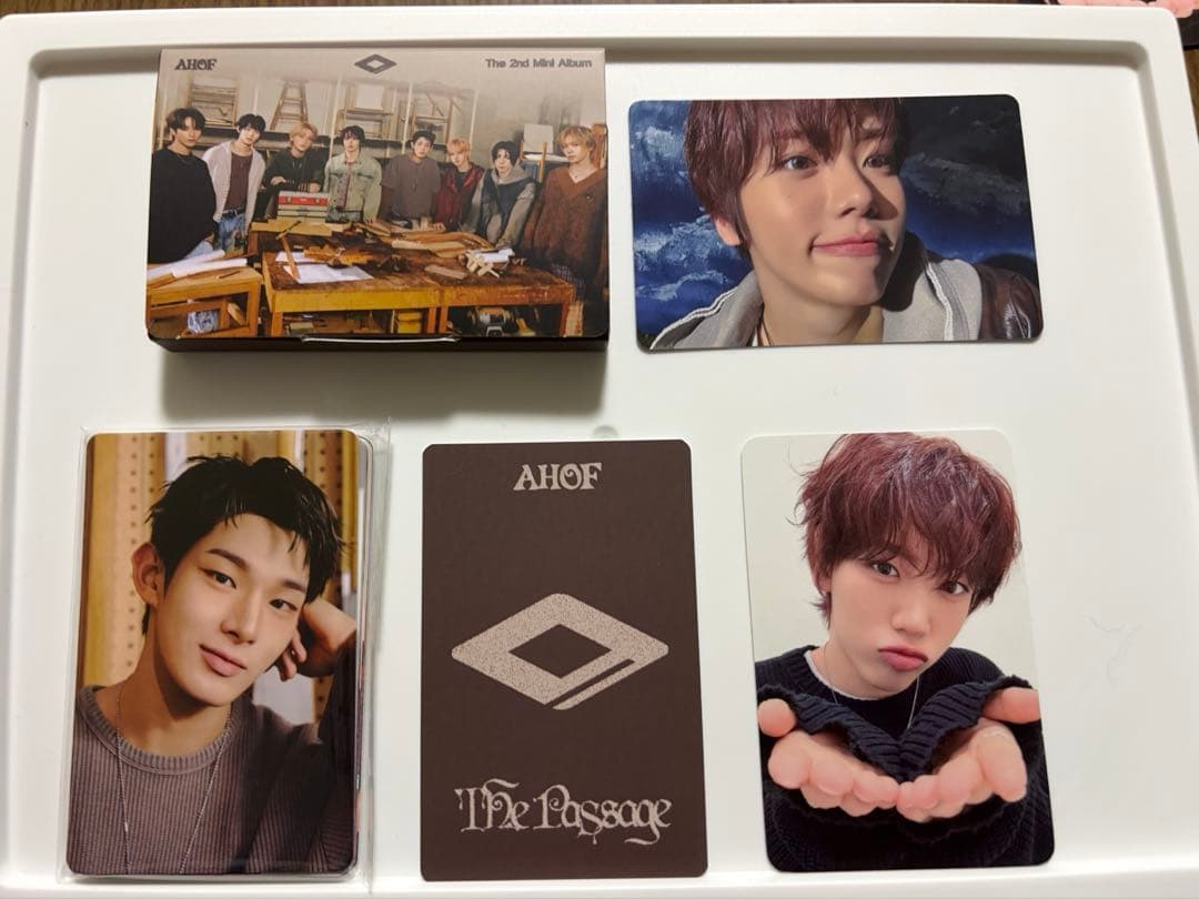 [USED] AHOF (Ahop) Eungi Photocard The Passage QR ver.