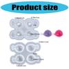 Safe Square Ice Cubes Tray Space Saving Designs Summer Drink Accessories Ice Molds For Bar Parties And Homes Use