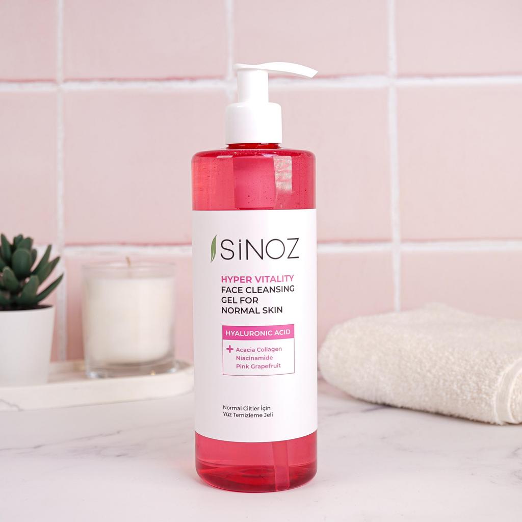 Sinoz Hyper Vitality Ansiktsrensegel for Normal Hud - 400ml
