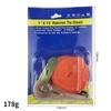 15" Tie-Down Strap with Double Hook Ratchet Tightener, 25mm Wide.