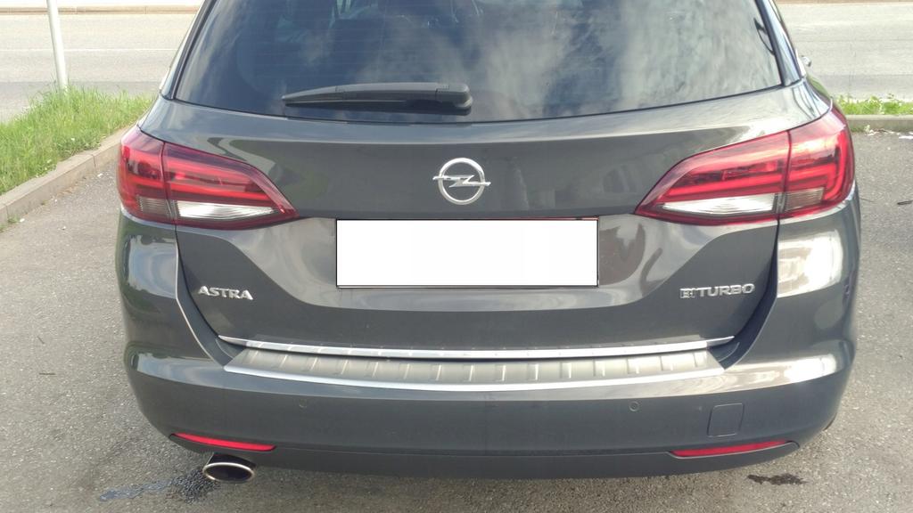 Opel ASTRA K Kombi - CHROME Tailgate Trim Tuning