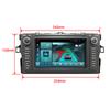 REAKOSOUND Autoradio 7'' Touchscreen Carplay für Toyota auris 2 Din Auto-Multimedia mit Bluetooth Video Autoradio Radioempfänger