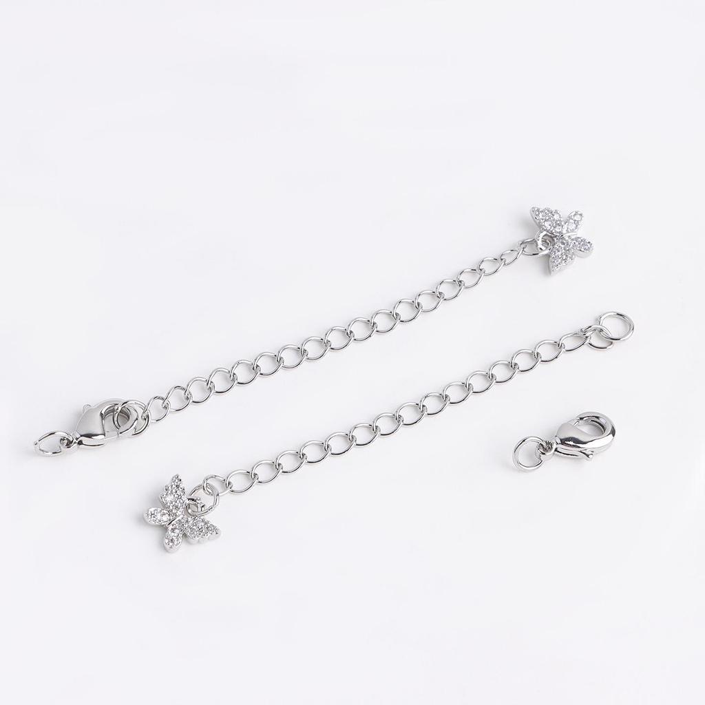18K Gold-Plated Dolphin Shell Tail Extension Chain for DIY Bracelets/Necklaces with Lobster Clasp – High Color Retention, Fashionable Light Luxury