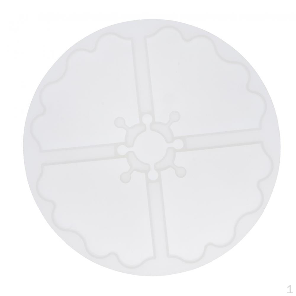 1 Set Irregular Geometric Crystal Epoxy Resin 230mm