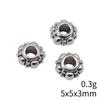New Year's Day Jewelry Findings Small Torus Spacer Beads Accessories Parts Backpack Accessories