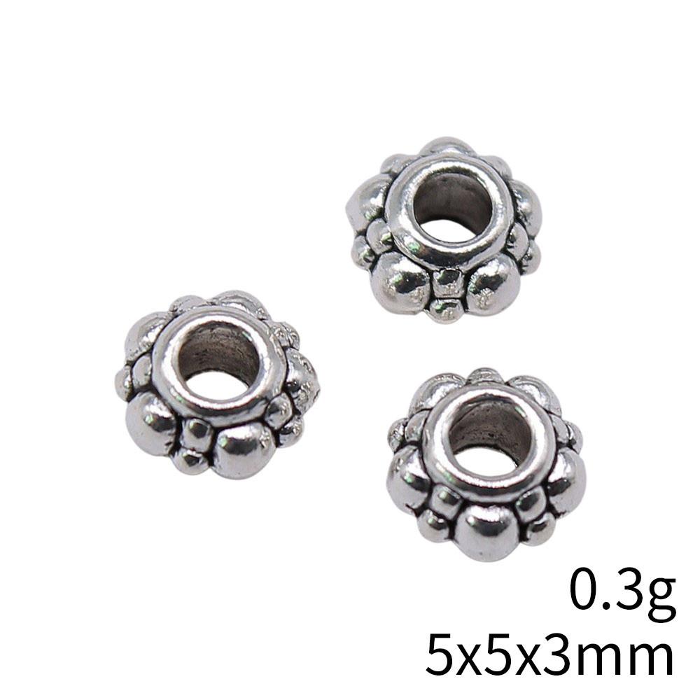 New Year's Day Jewelry Findings Small Torus Spacer Beads Accessories Parts Backpack Accessories