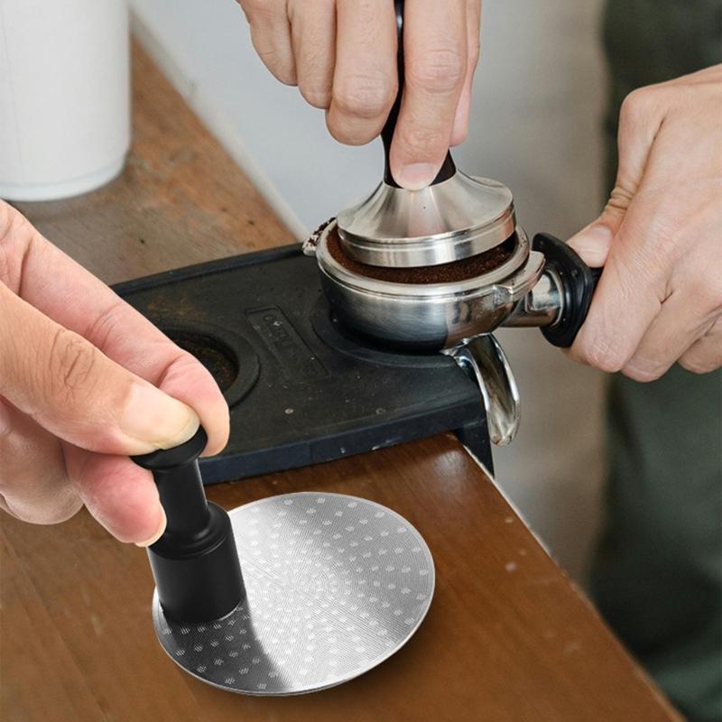 Adjustable Coffee Puck Screen Extraction Tool for Espresso Machines Aluminum Magnetic Design and Burn-Resistant Casing